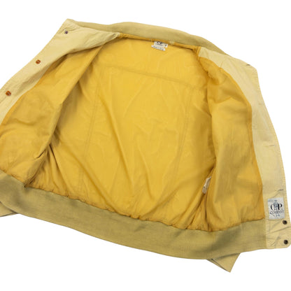 Vintage 1994 CP Company Flight Button Up Jacket Size S | Small, Cream
