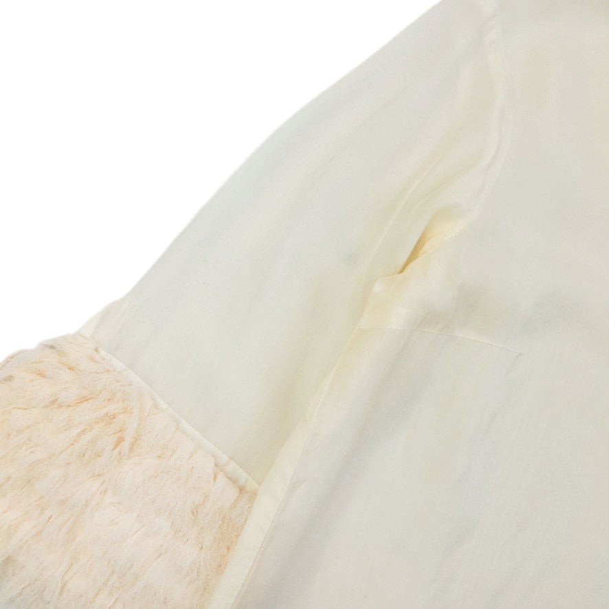 Vintage 2000s Comme Des Garçons Tricot Sheer Blouse Womens Size S | Small, Cream