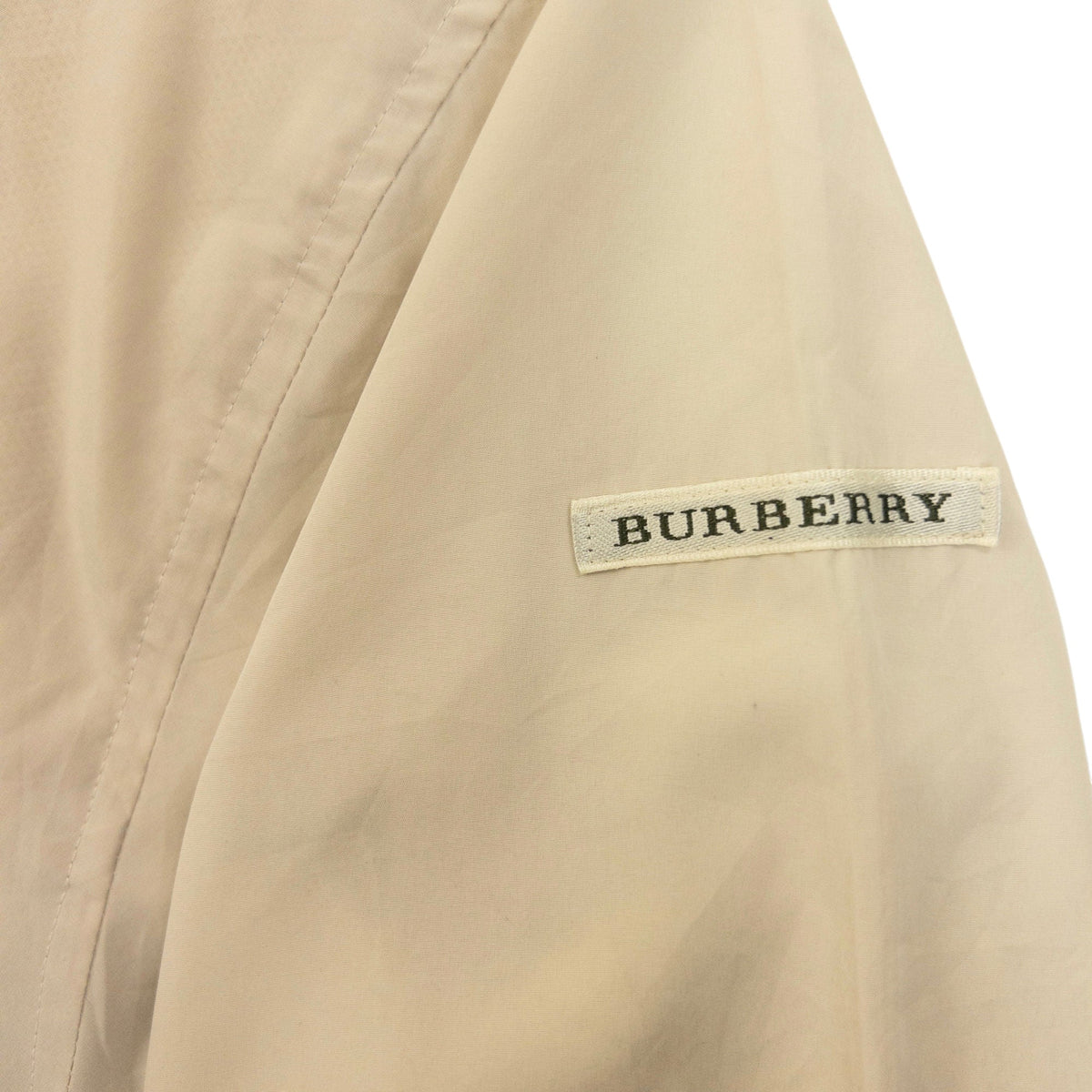 Vintage 2000s Burberry Zip Up Jacket Size S | Small, Cream
