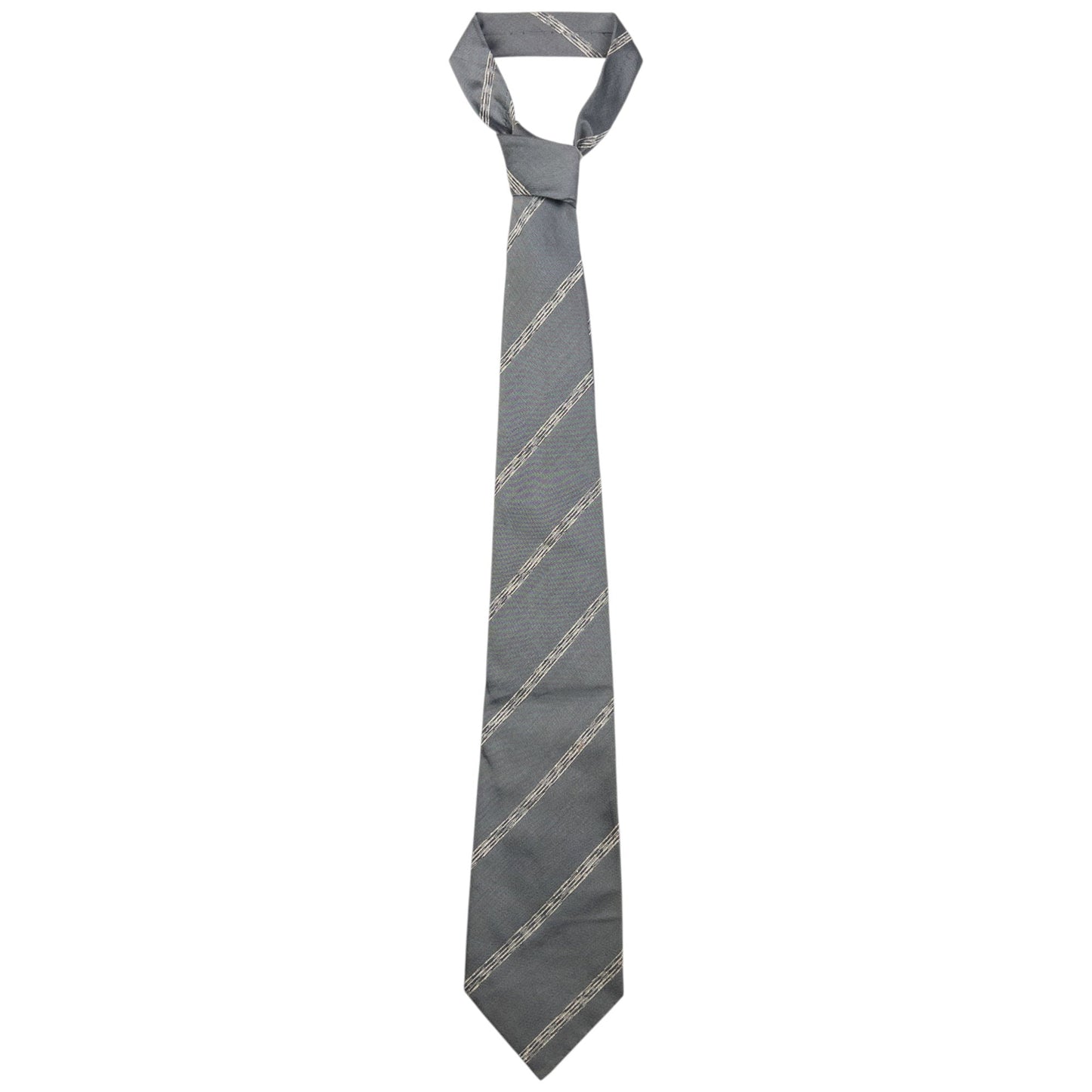 Vintage Issey Miyake Striped Silk Tie