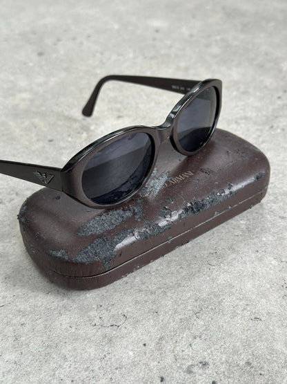 Armani 1990s Oval Logo Sunglasses