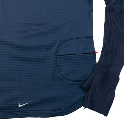 Vintage 2015 Nike Gyakusou Undercover Lab Fleece Ninja Hoodie Size M | Medium, Navy