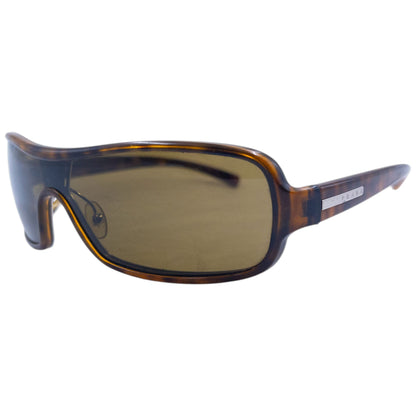 Vintage 2000s Prada Tortoise Shell Sunglasses | O/S, Brown