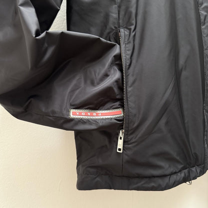 Prada Sport Reversible Nylon Jacket (XL) | Extra Large, Black, Grey