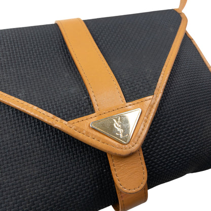 Vintage 80s YSL Yves Saint Laurent Leather Crossbody Bag | O/S, Multicoloured