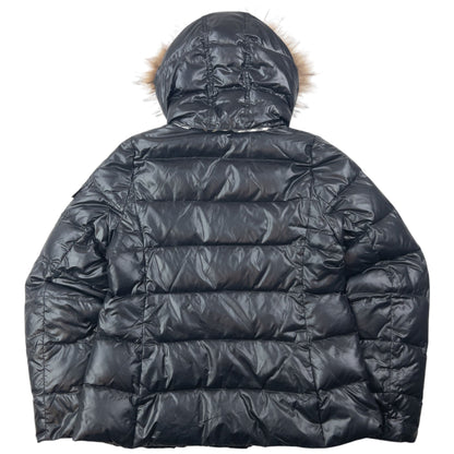 Vintage 2000s Burberry Blue Label Fur Hood Puffer Jacket Womens Size M | Medium, Multicoloured