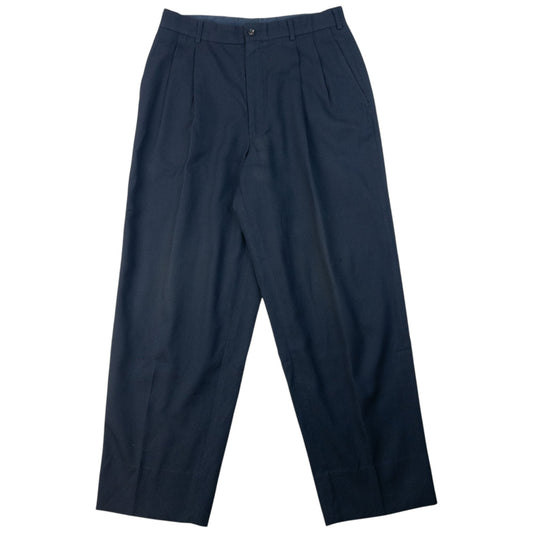 Vintage 1991 Comme Des Garçons HOMME Pleated Trousers Size W31 | W31, Navy