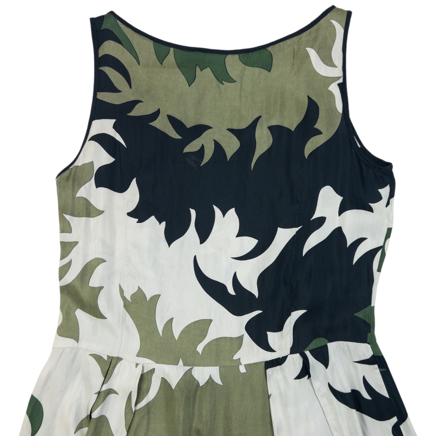 Vintage 2007 Prada Lightweight Camo Pattern Dress Size M | Medium, Camo