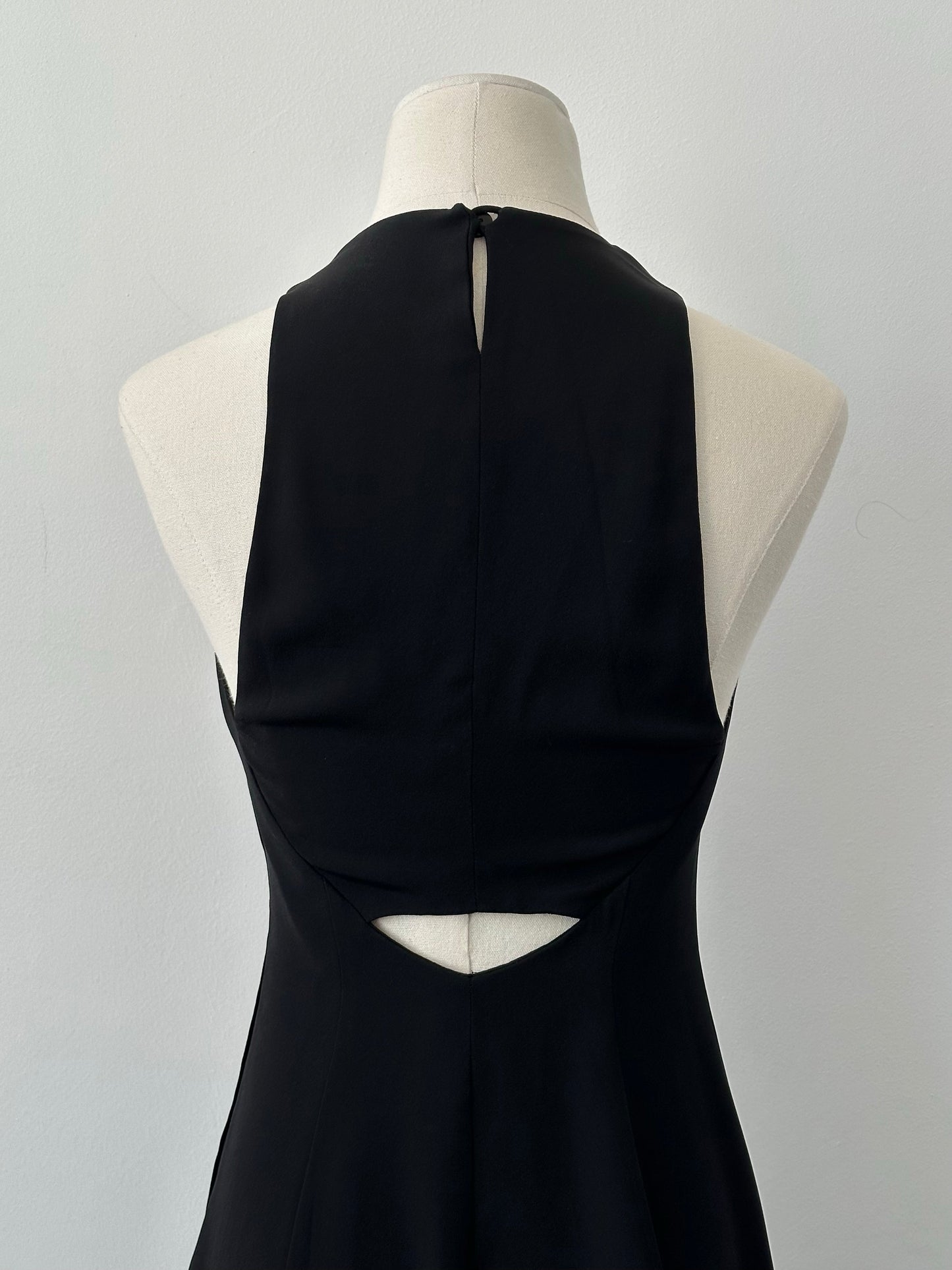 Mani 1990s A-Line Silk Sleeveless Mini Dress - XS