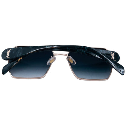 Vintage YSL Yves Saint Laurent Marble Sunglasses