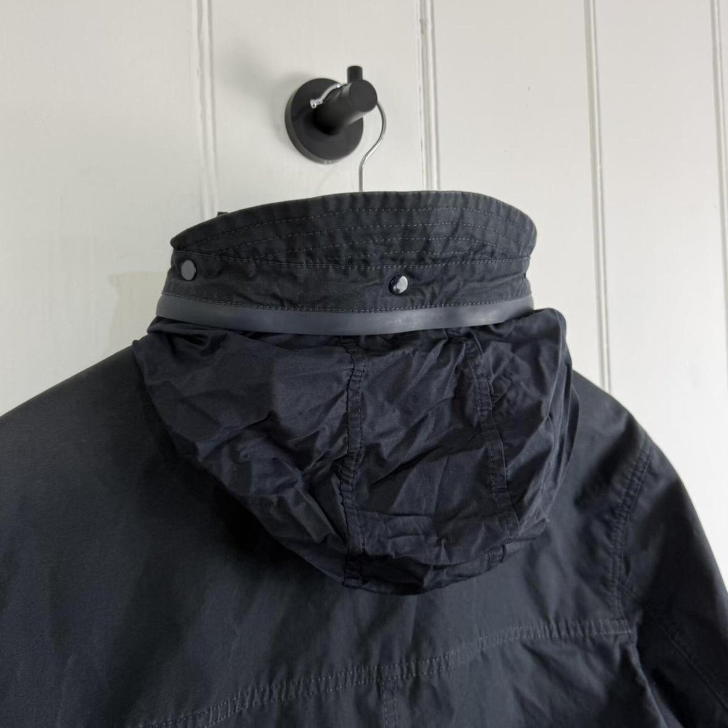 Stone Island Ghost Piece Weather Proof Cotton Parka Navy (M) | Medium, Multicoloured