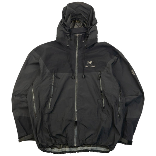 Vintage 2000s Arcteryx Beta AR Goretex Zip Up Jacket Size M | Medium, Black