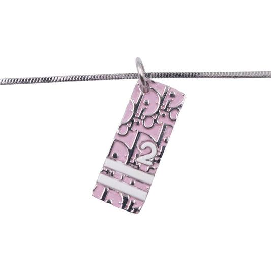 Vintage Dior Monogram Pendant Necklace