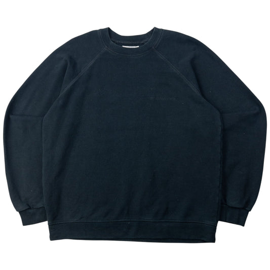 Vintage 90s Armani Jeans Sweatshirt Size L | Large, Black