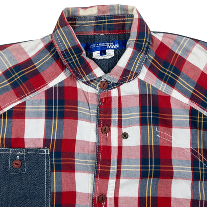 Vintage Junya Watanabe X Comme Des Garçons MAN Button Up Shirt Size M