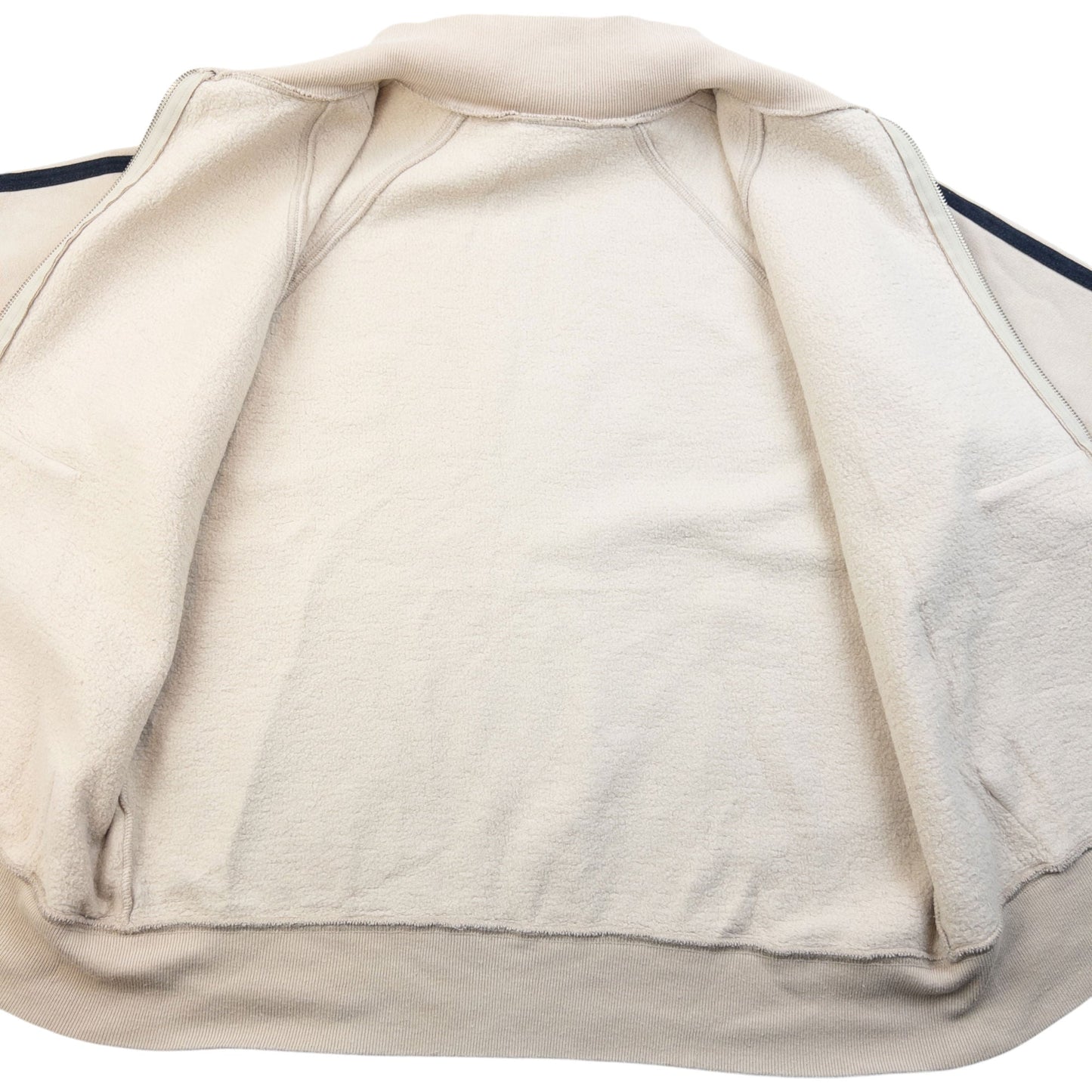 Vintage 2000s Dolce & Gabbana Zip Up Sweatshirt Size M | Medium, Cream