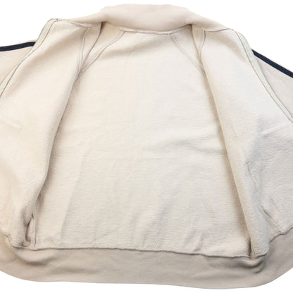 Vintage 2000s Dolce & Gabbana Zip Up Sweatshirt Size M | Medium, Cream
