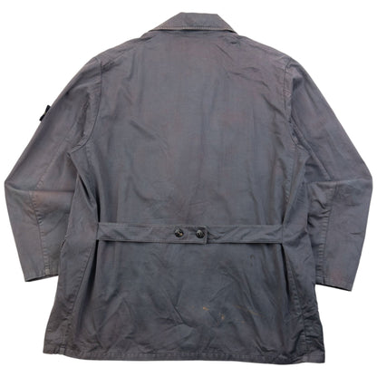 Vintage 1994 Stone Island Lino Flax Double Breasted Jacket Size XL | XL, Multicoloured