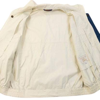 Vintage 90s Burberry Zip Up Jacket Size XS | XS, Cream