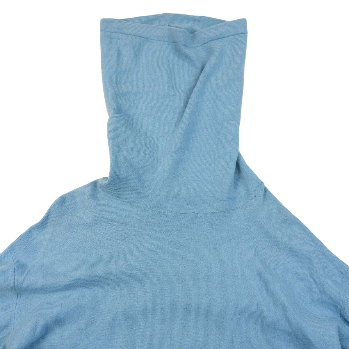 Vintage 90s Yohji Yamamoto Wool Turtleneck Jumper Size M | Medium, Blue