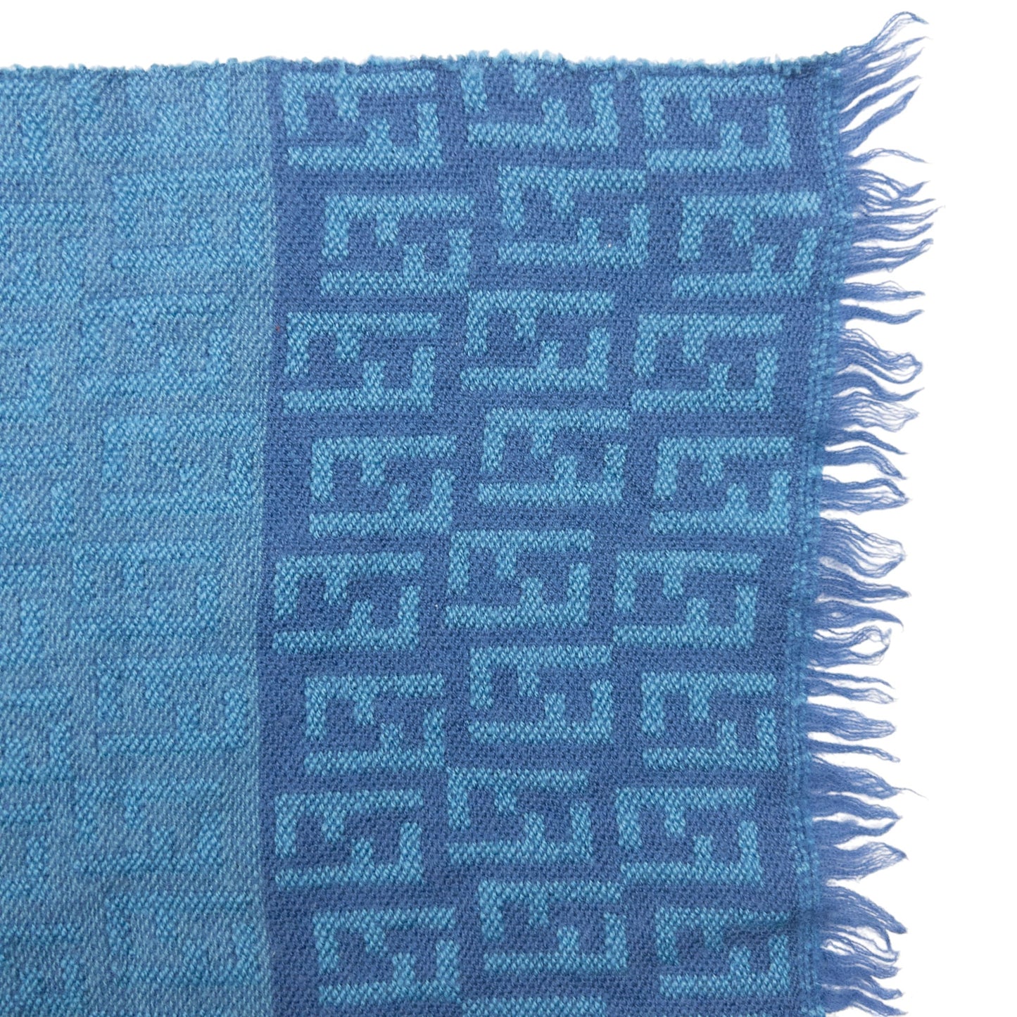 Vintage Fendi Monogram Wool Scarf