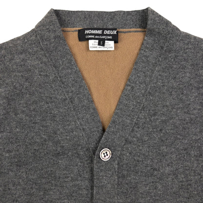 Vintage Comme Des Garçons HOMME DEUX Wool Cardigan Size S