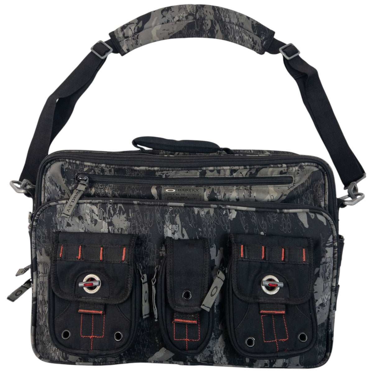 Vintage 2006 Oakley Utility Crossbody Messenger Bag | O/S, Black