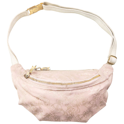Vintage 90s Vivienne Westwood Orb Pattern Crossbody Bag | O/S, Pink