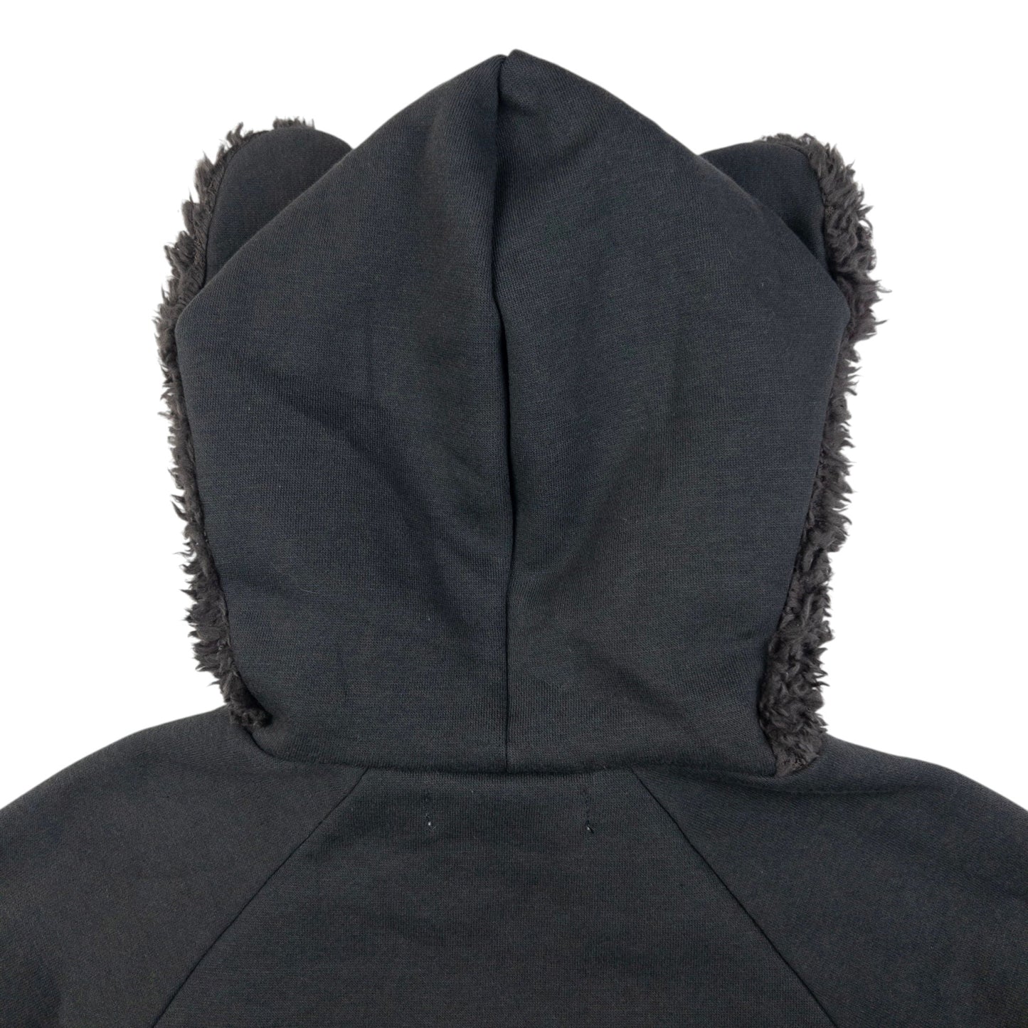 Vintage Ne-Net By Issey Miyake Zip Up Fleece Animal Hoodie Womens Size M