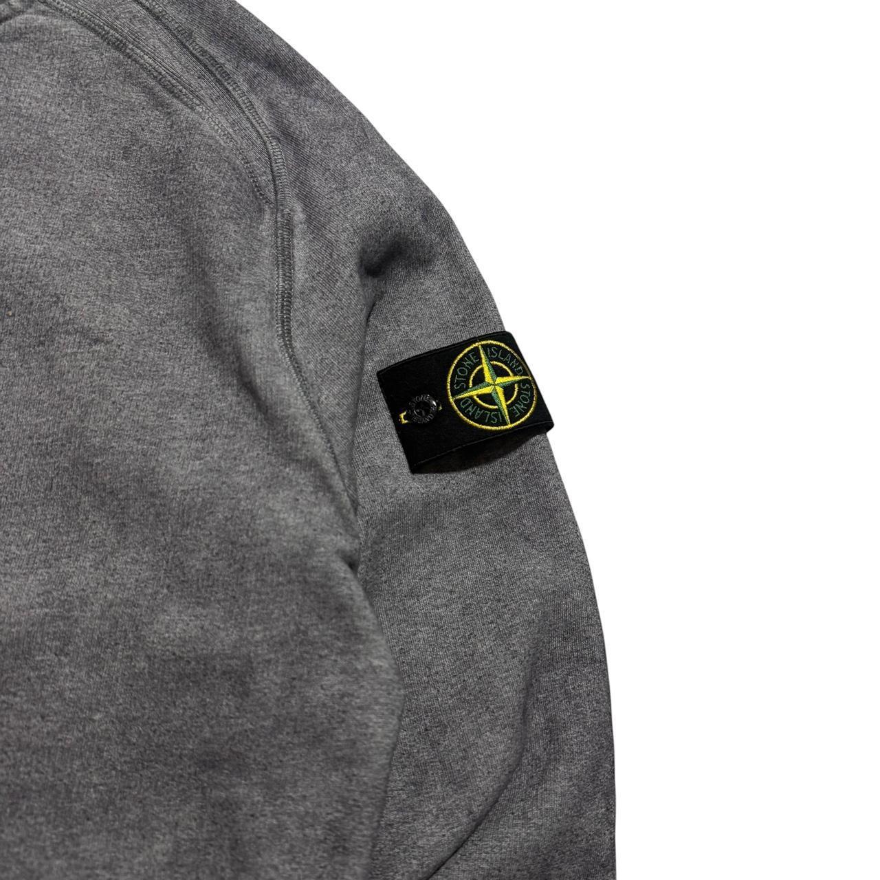 Stone Island Dust Treatment Pullover Crewneck | Medium, Grey