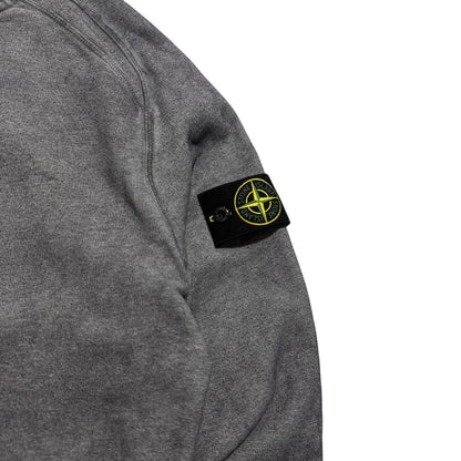 Stone Island Dust Treatment Pullover Crewneck | Medium, Grey