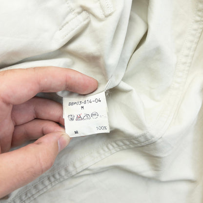 Vintage 90s Burberry Zip Up Jacket Size S | Small, Cream