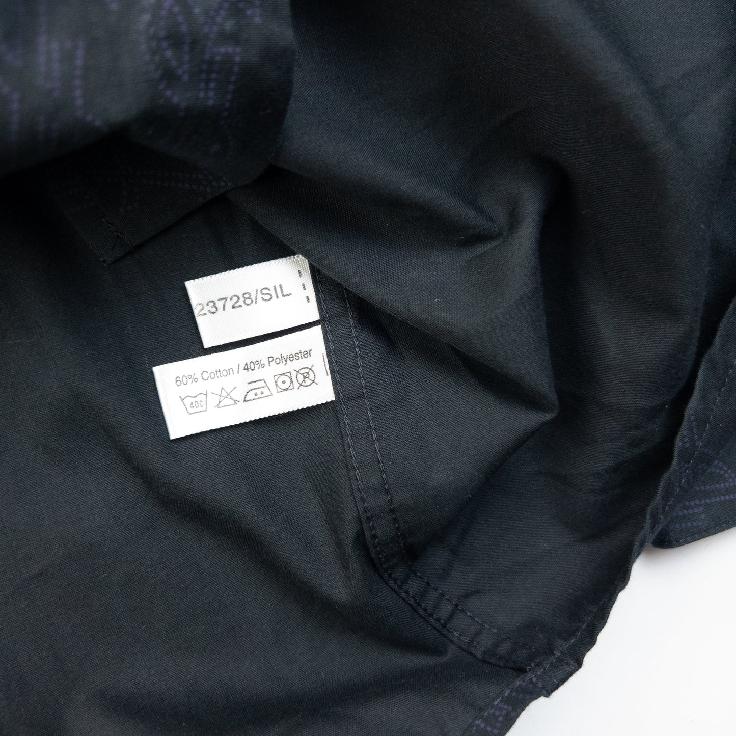 Vintage 2000s YSL Yves Saint Laurent Monogram Long Sleeve Button Up Shirt Size XL | XL, Black