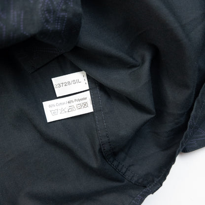 Vintage 2000s YSL Yves Saint Laurent Monogram Long Sleeve Button Up Shirt Size XL | XL, Black