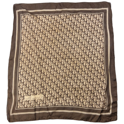 Vintage 90s Dior Monogram Pixel Scarf