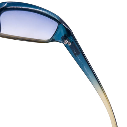 Vintage 90s Gucci By Tom Ford Gradient Sunglasses | O/S, Blue