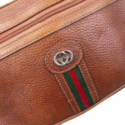 Vintage Gucci Leather Wash Bag