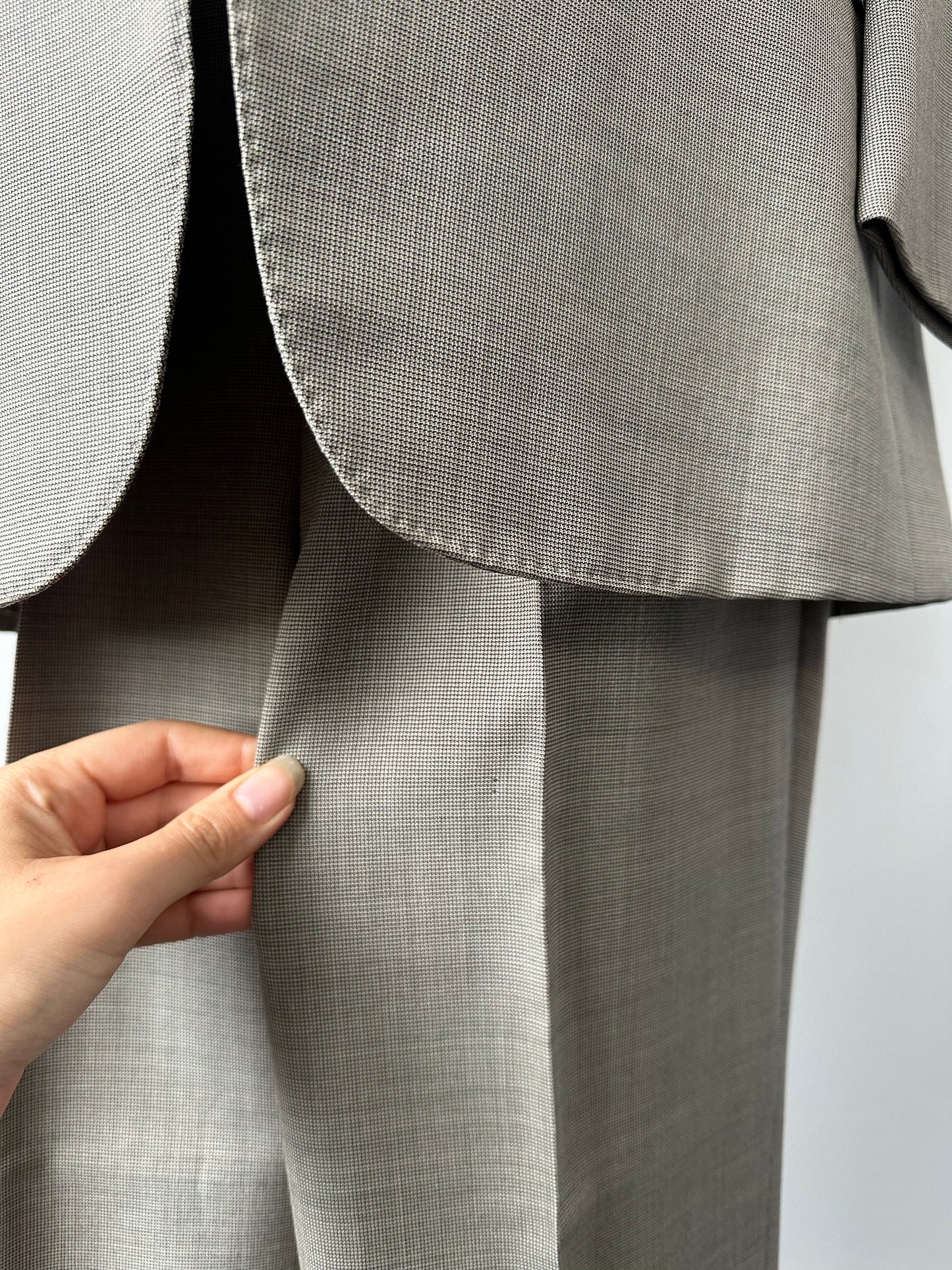 Burberry 1990s Pure Wool Single Breasted Suit - M/W32
