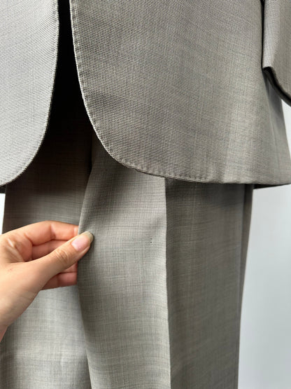 Burberry 1990s Pure Wool Single Breasted Suit - M/W32