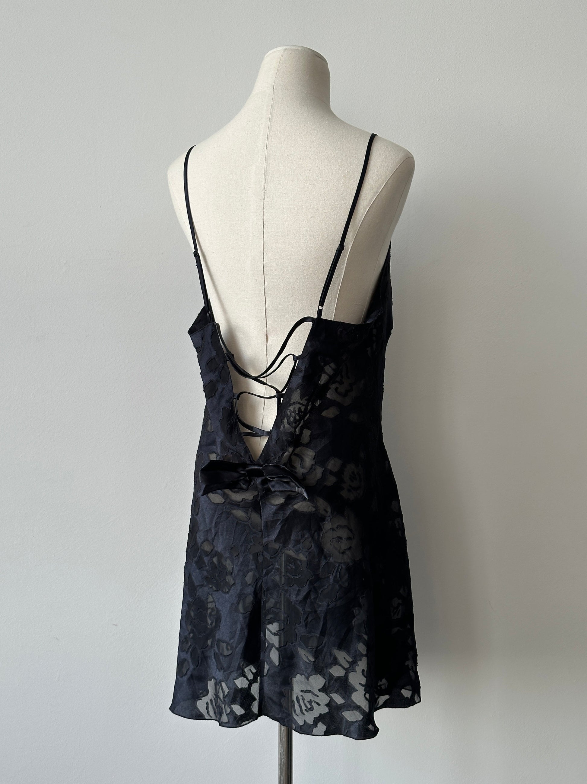 Victorias Secret 1990s Sheer Dress - L