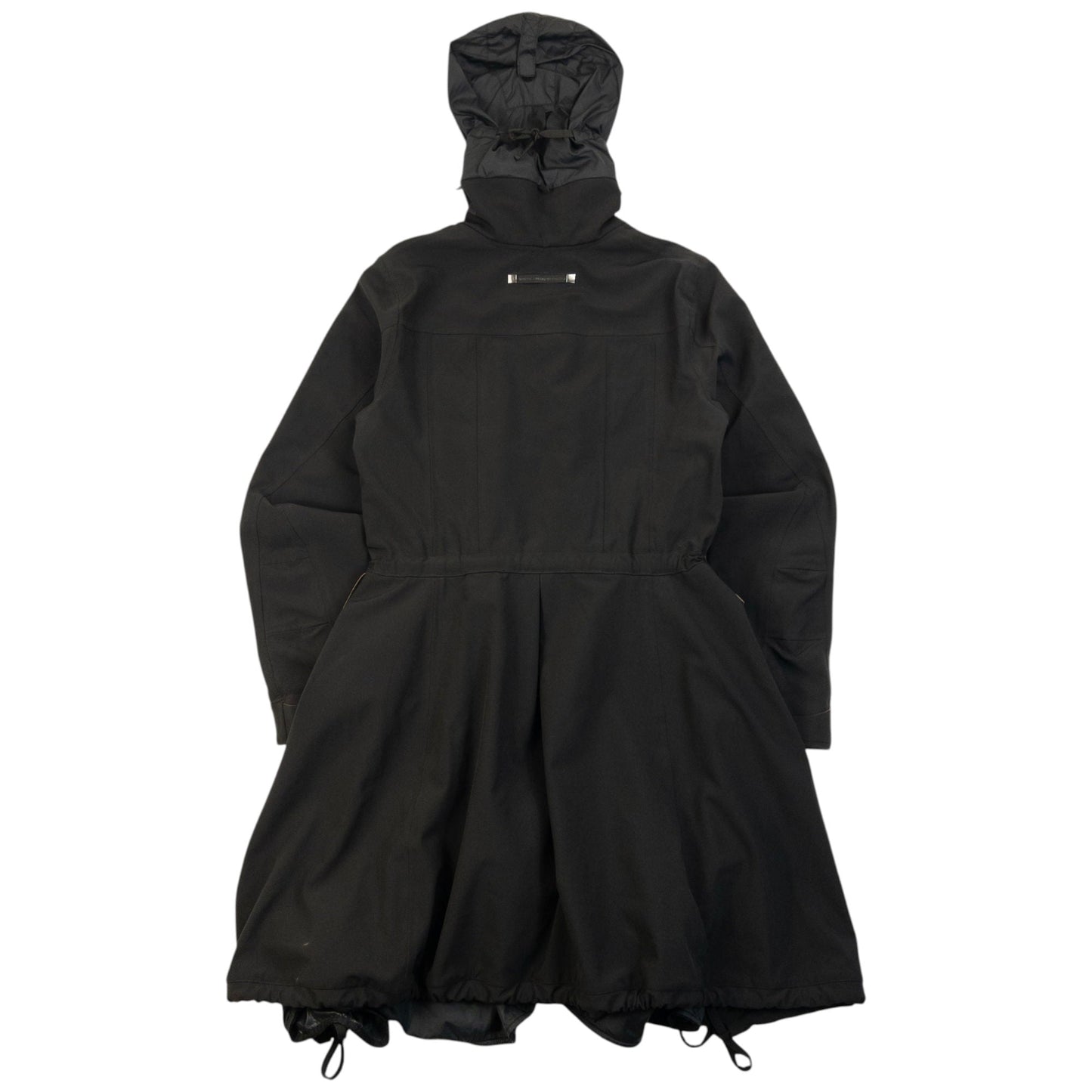 Vintage 2000s Marithe + Francois Girbaud Rain Jacket Womens Size L | Large, Black