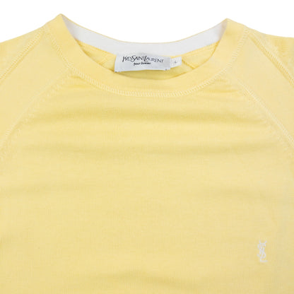 Vintage 2000s YSL Yves Saint Laurent Jumper Size M | Medium, Yellow
