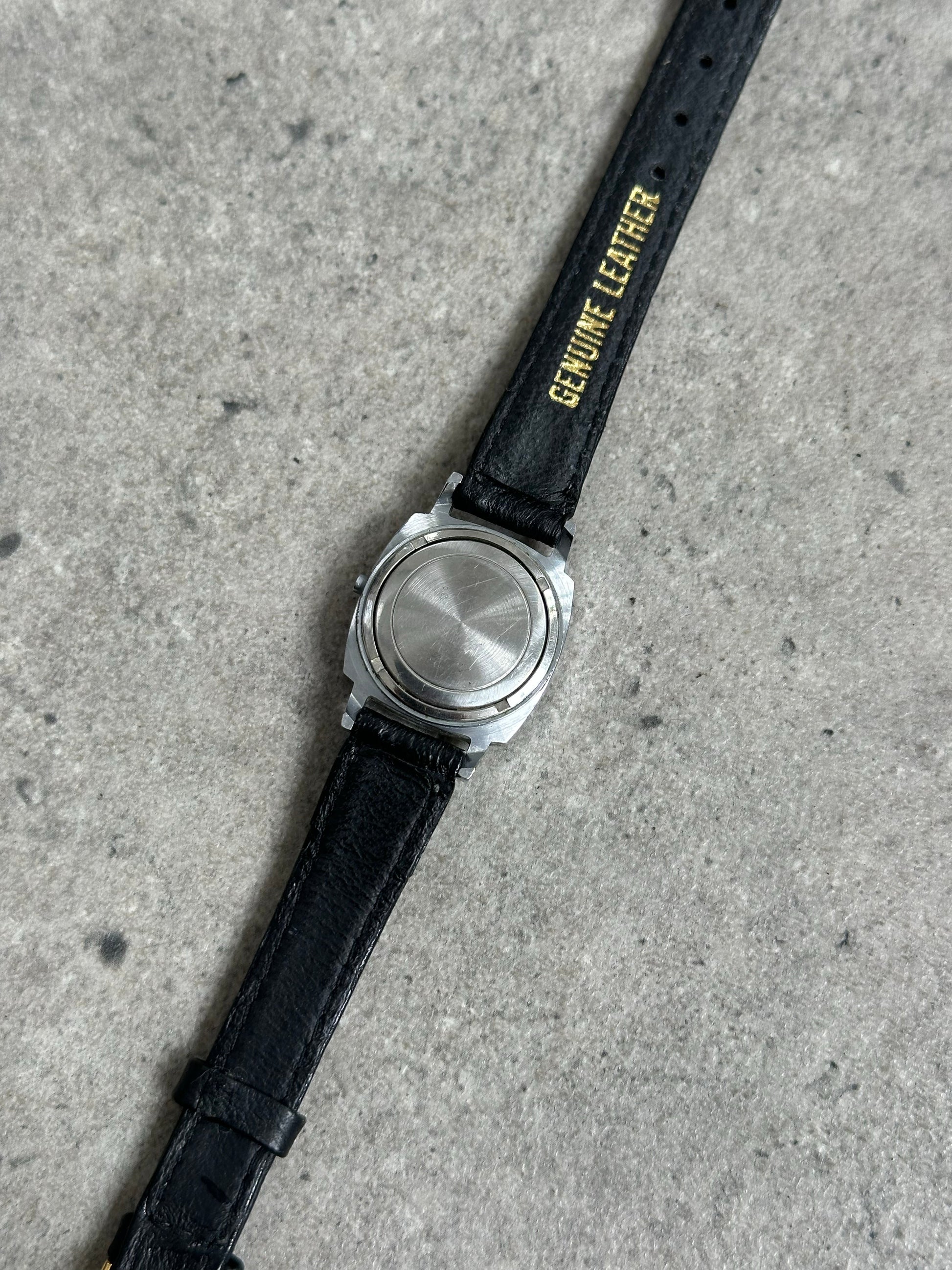 Sekonda 1990s Leather Watch