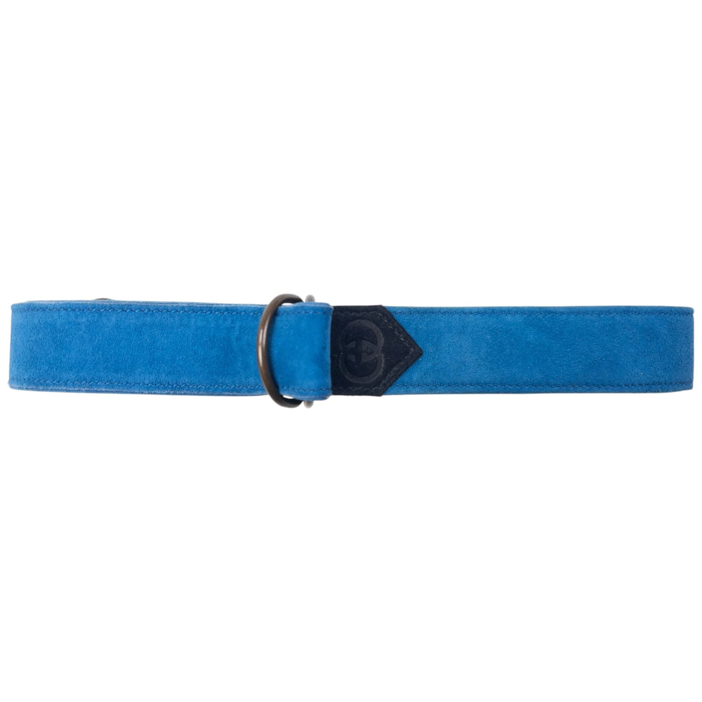 Vintage 80s Gucci Suede Belt Size XL | O/S, Blue