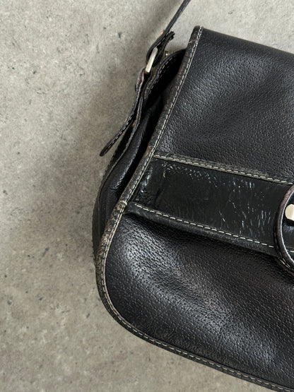 Gianfranco Ferre 1990s Leather Crossbody Bag