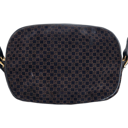 Vintage Gucci Monogram Crossbody Bag