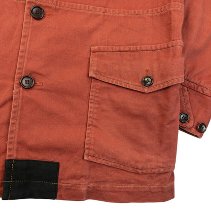 Vintage 2000s Comme Des Garçons HOMME Button Up Jacket Size M | Medium, Red