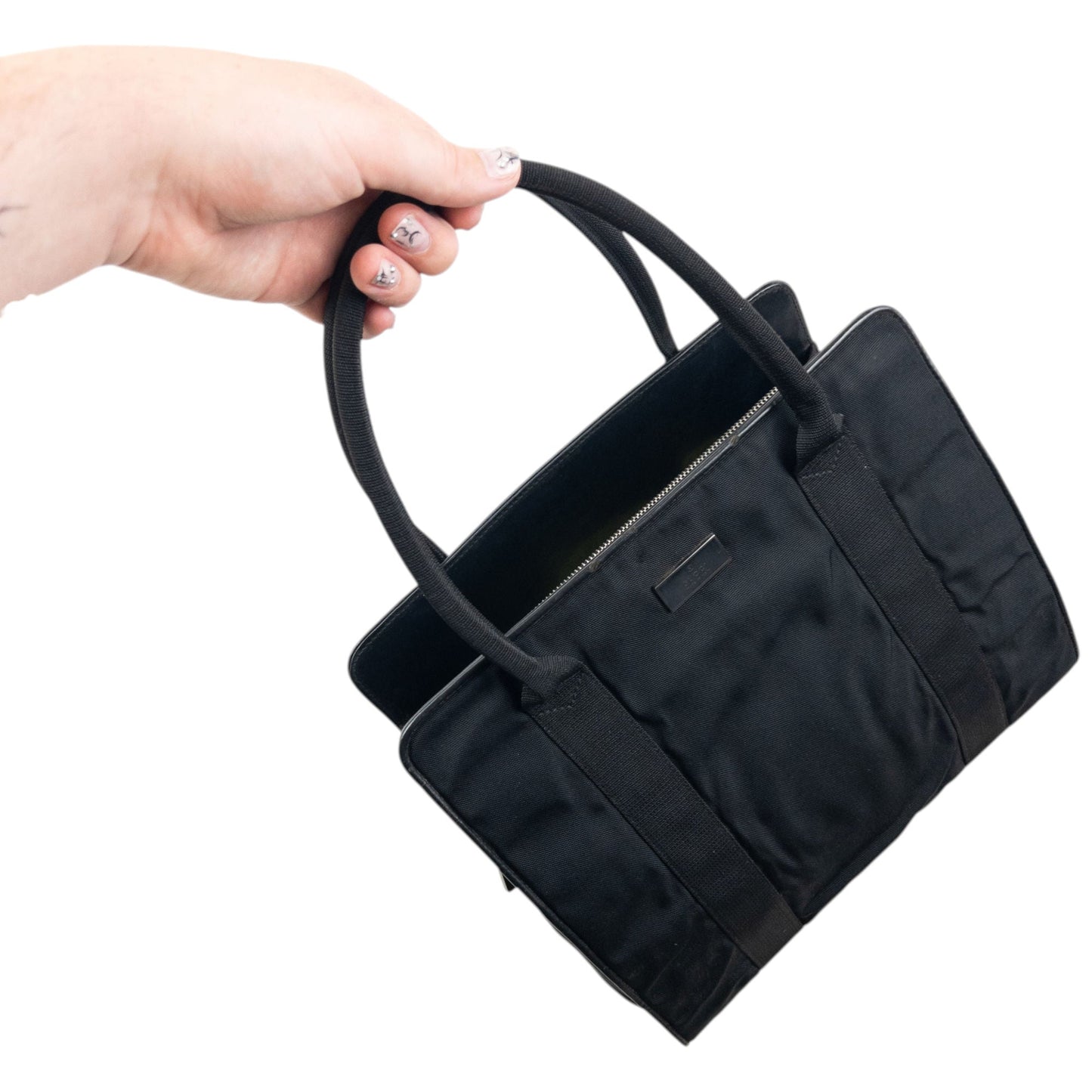 Vintage 90s Gucci Handbag | O/S, Black