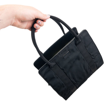 Vintage 90s Gucci Handbag | O/S, Black