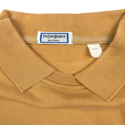 Vintage YSL Yves Saint Laurent Polo Sweatshirt Size L